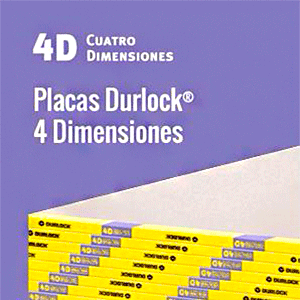 durlock 4 dimensiones