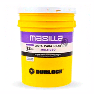 balde 32 kg masilla durlock